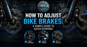 Brake adjustment vs. repair guide for electric scooters and e-bikes.